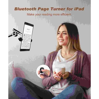 Remote Control Is Suitable for iPhone iPad Bluetooth Page Turning Ring Roller Both Camera Remote Control Function Compatible - 1Tecbuy