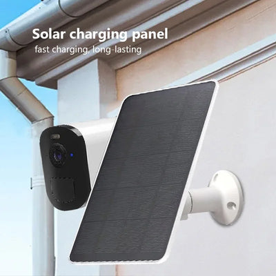 10W 5V Solar Panel Micro Type-C Outdoor Solar Cells Charger Solar Panels for Security Camera Small Home Light System - 1Tecbuy