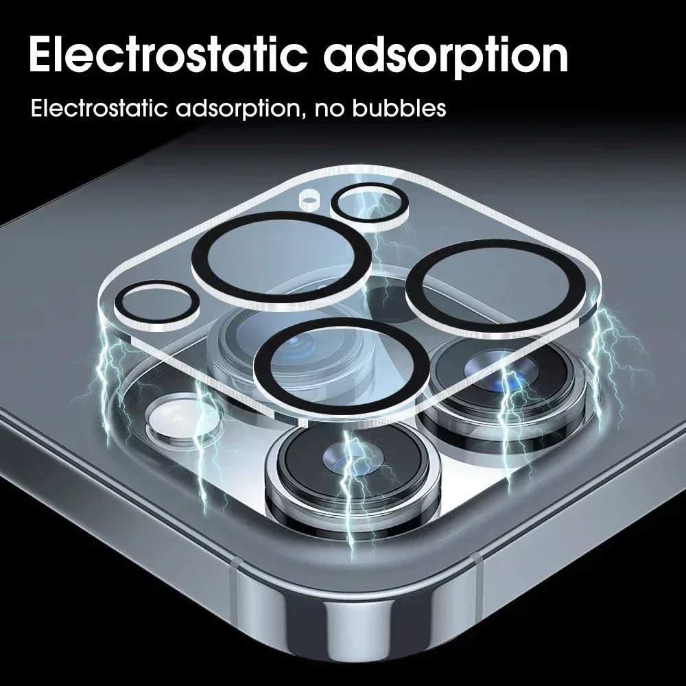 4/1PCS HD Back Camera Tempered Glass For iPhone 13Mini 13 14 15 16 17 Pro Max Rear Len Screen Protectors Anti-scratch Glass Film - 1Tecbuy