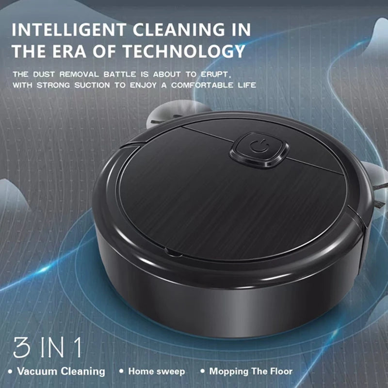 3-in-1 Smart Sweeping Robot Vacuum Mop 4000pa Strong Suction Washable Mop For Pet Hair Hard Floor Ideal Home Kitchen Room 2025