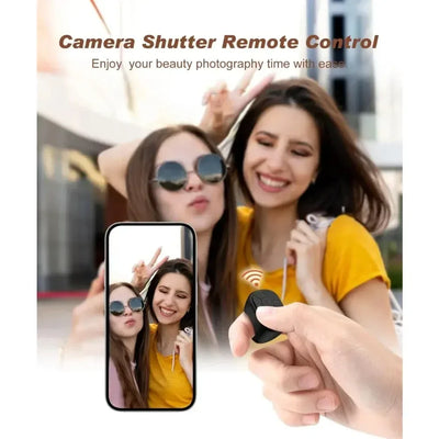 Remote Control Is Suitable for iPhone iPad Bluetooth Page Turning Ring Roller Both Camera Remote Control Function Compatible - 1Tecbuy
