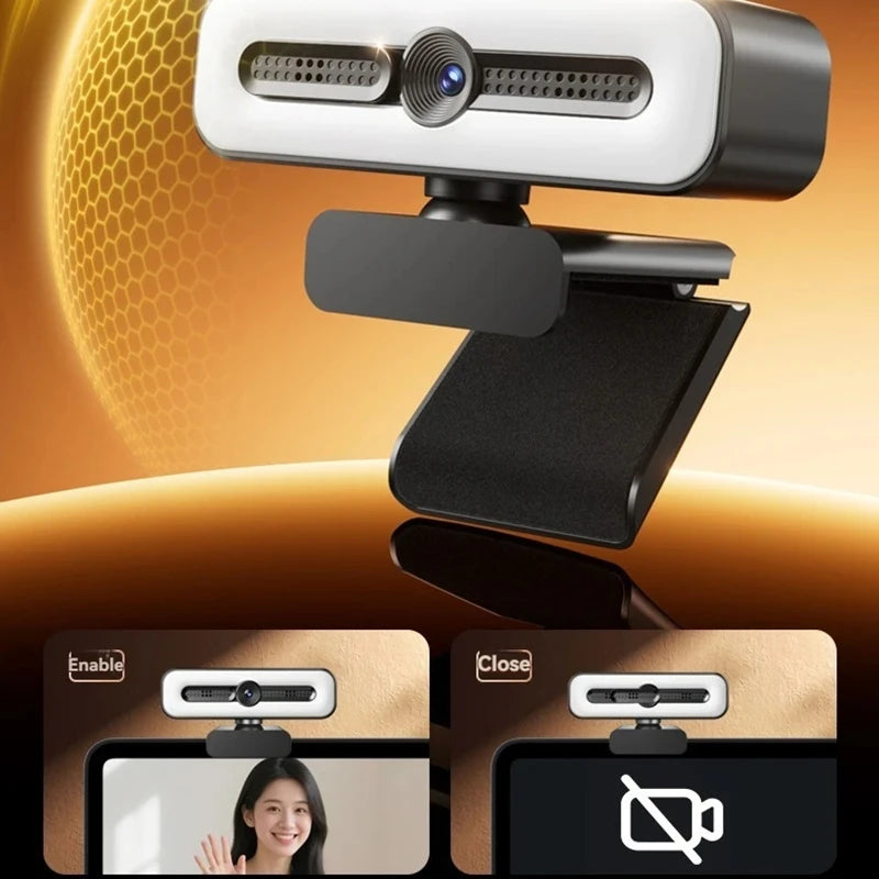 Xiaomi 4K HD Mini Webcam Portable 1080P Webcam With Microphone Light Laptop Desktop Computer For Live Video Call Conference