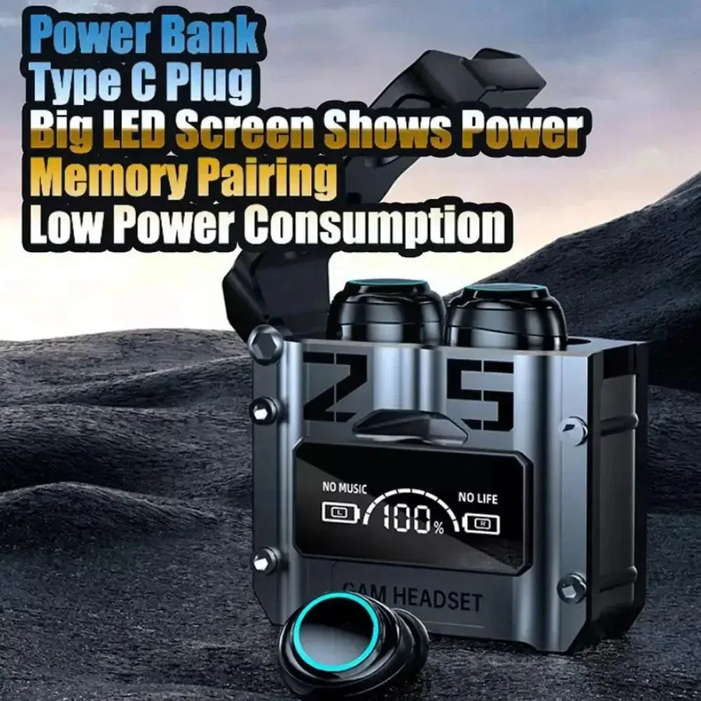 Original M25 TWS Wireless Headphones Earphones Bluetooth Touch Control Noise Reduction Stereo Earbuds Headsets for Xiaomi Iphone - 1Tecbuy