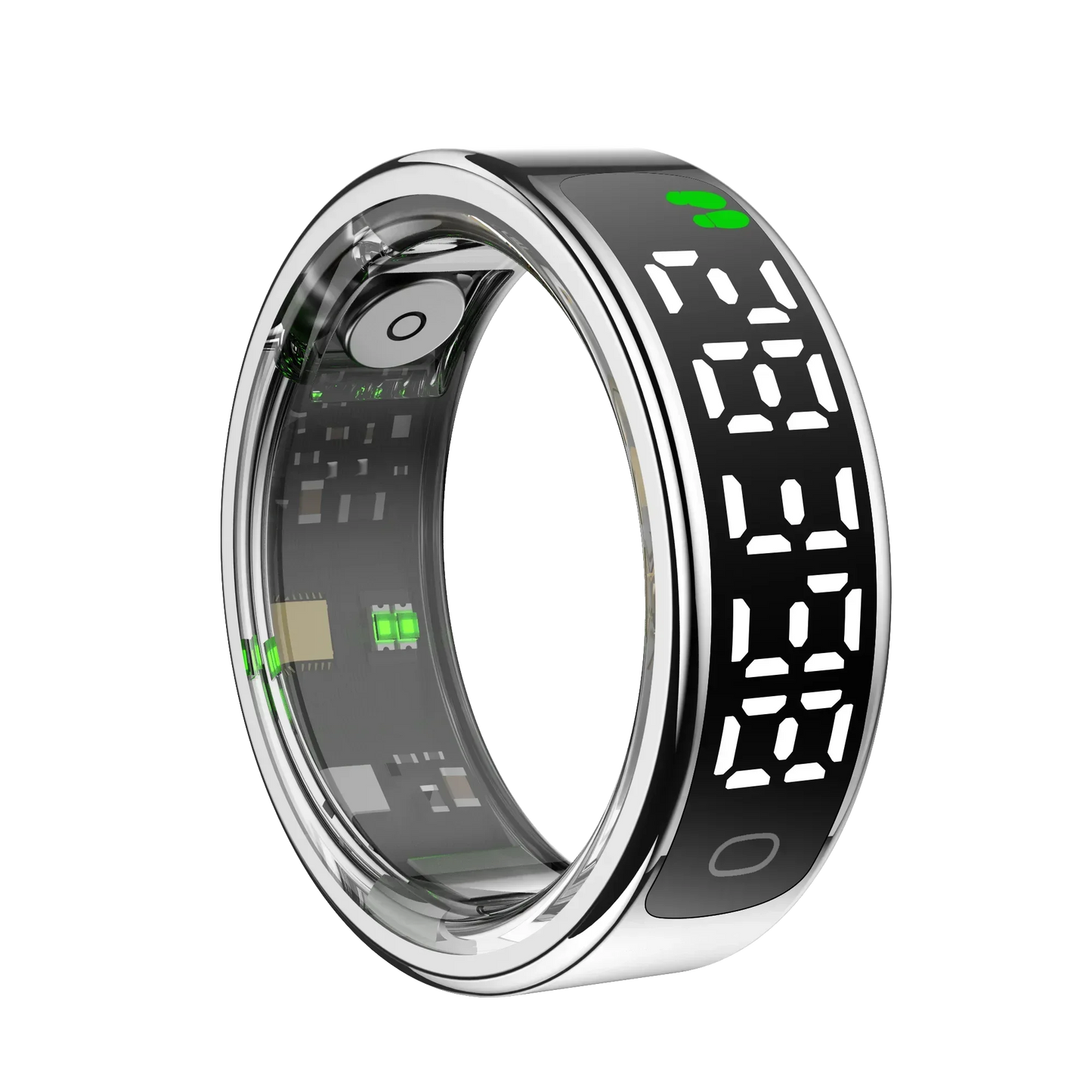 New Smart Ring 2025 Display Screen Gestures Control Video 5ATM Waterproof Remote Camera Blood Oxygen Monitor Multi Sports Mode - 1Tecbuy