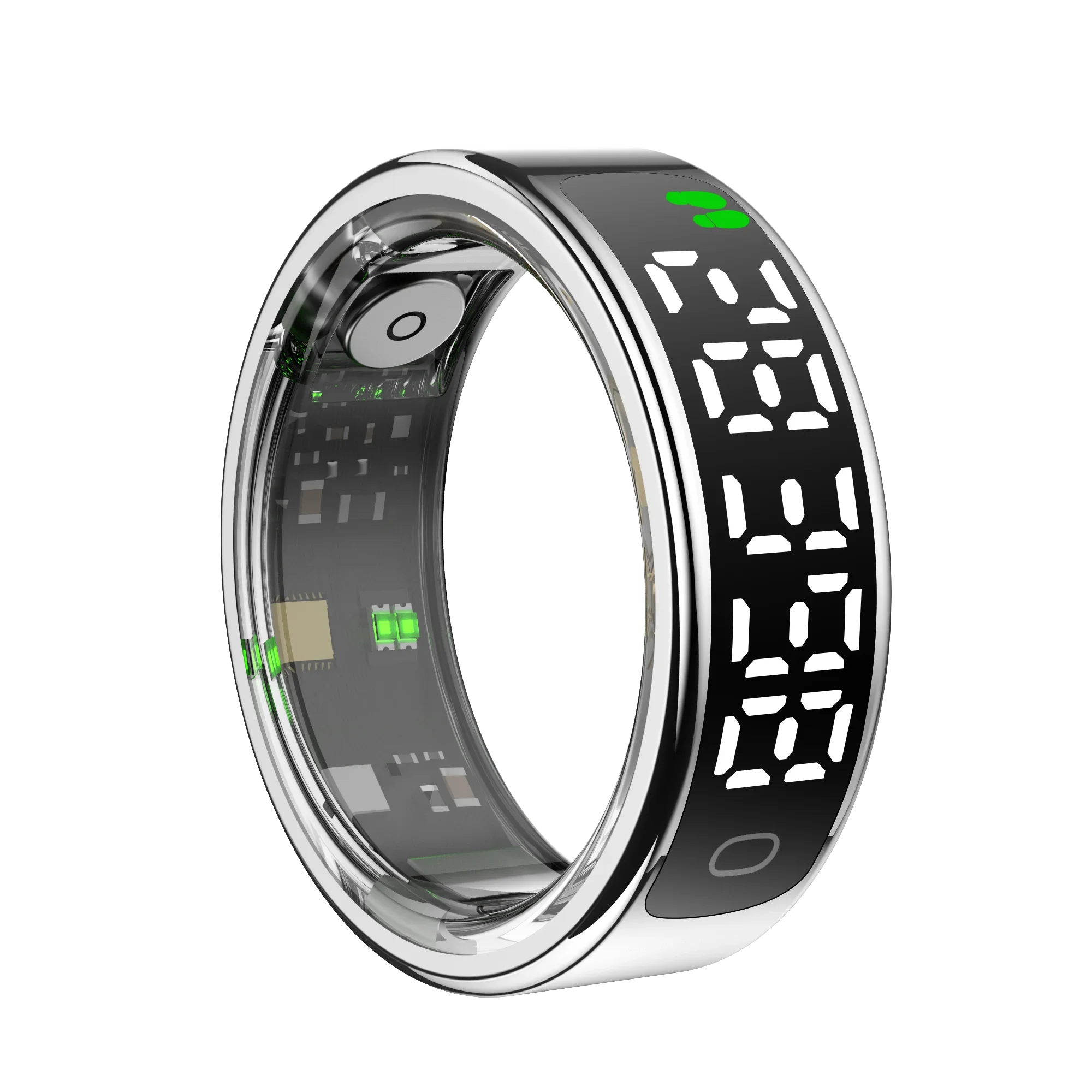 New Smart Ring 2025 Display Screen Gestures Control Video 5ATM Waterproof Remote Camera Blood Oxygen Monitor Multi Sports Mode