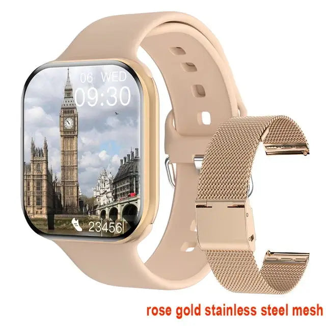 DT 2025 GPS Smart Watch Series 10 For Apple Watch 10 Memory Music Video Bluetooth Call Waterproof NFC Smartwatch For Android IOS