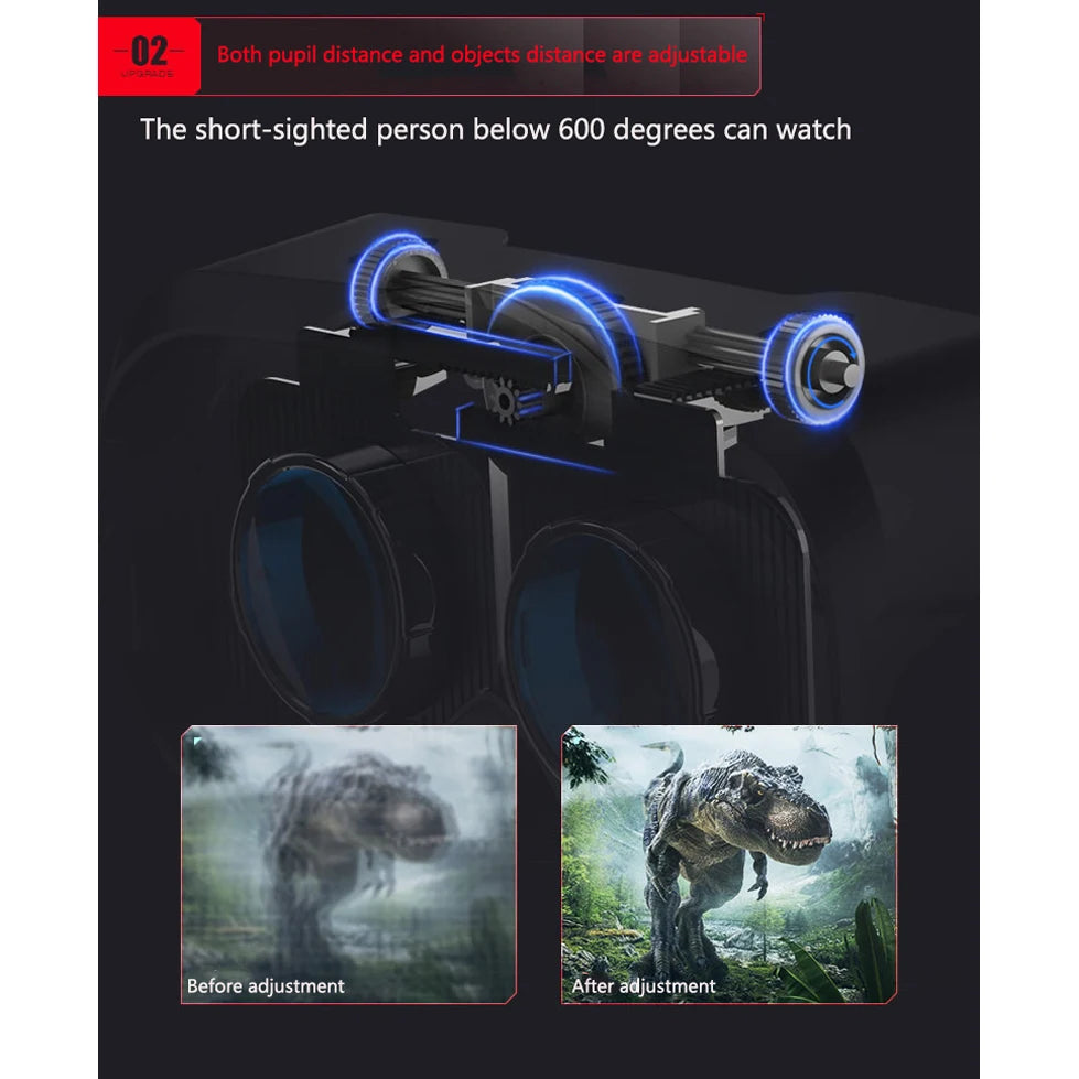 Shinecon Viar 3D Virtual Reality VR Glasses Headset Devices Helmet Lenses Goggles Smart For Smartphones Phone Game Mobile Viewer