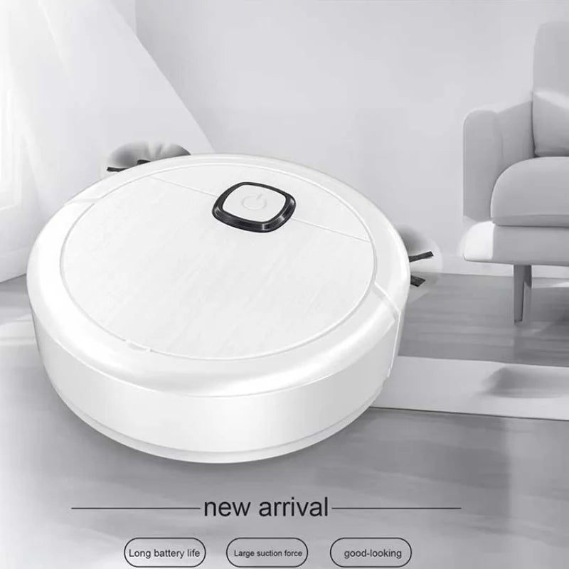 3-in-1 Smart Sweeping Robot Vacuum Mop 4000pa Strong Suction Washable Mop For Pet Hair Hard Floor Ideal Home Kitchen Room 2025