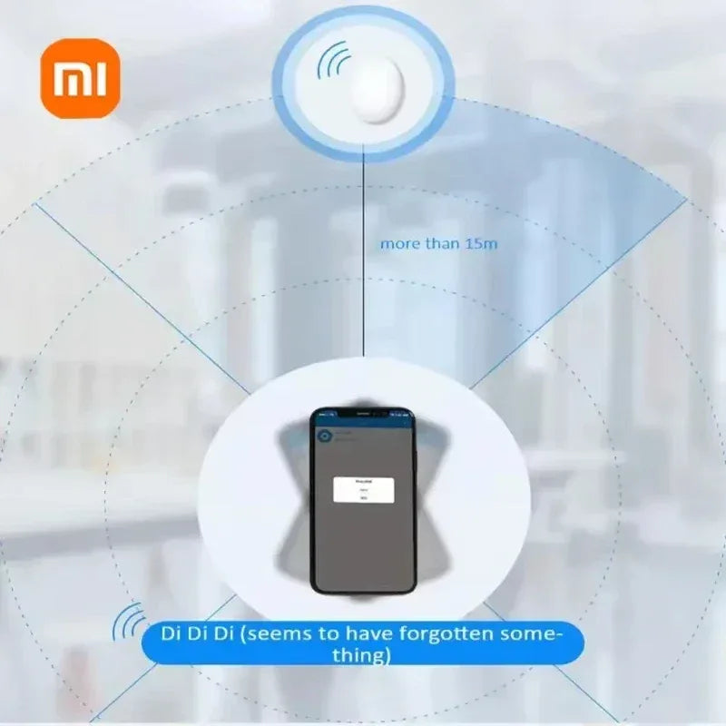 Xiaomi Mini GPS Tracker System FindMy App Air Tag Smart Bluetooth Locator Child Finder Bag Anti-Loss Pet Collar With Tracker New - 1Tecbuy