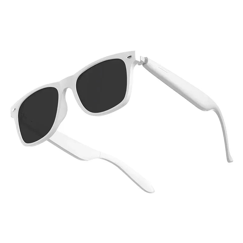 2025 AI Translation Smart Glasses Bluetooth Call Headphones UV Protective Lenses Connected Bezel Outdoor Sports Sunglasses - 1Tecbuy