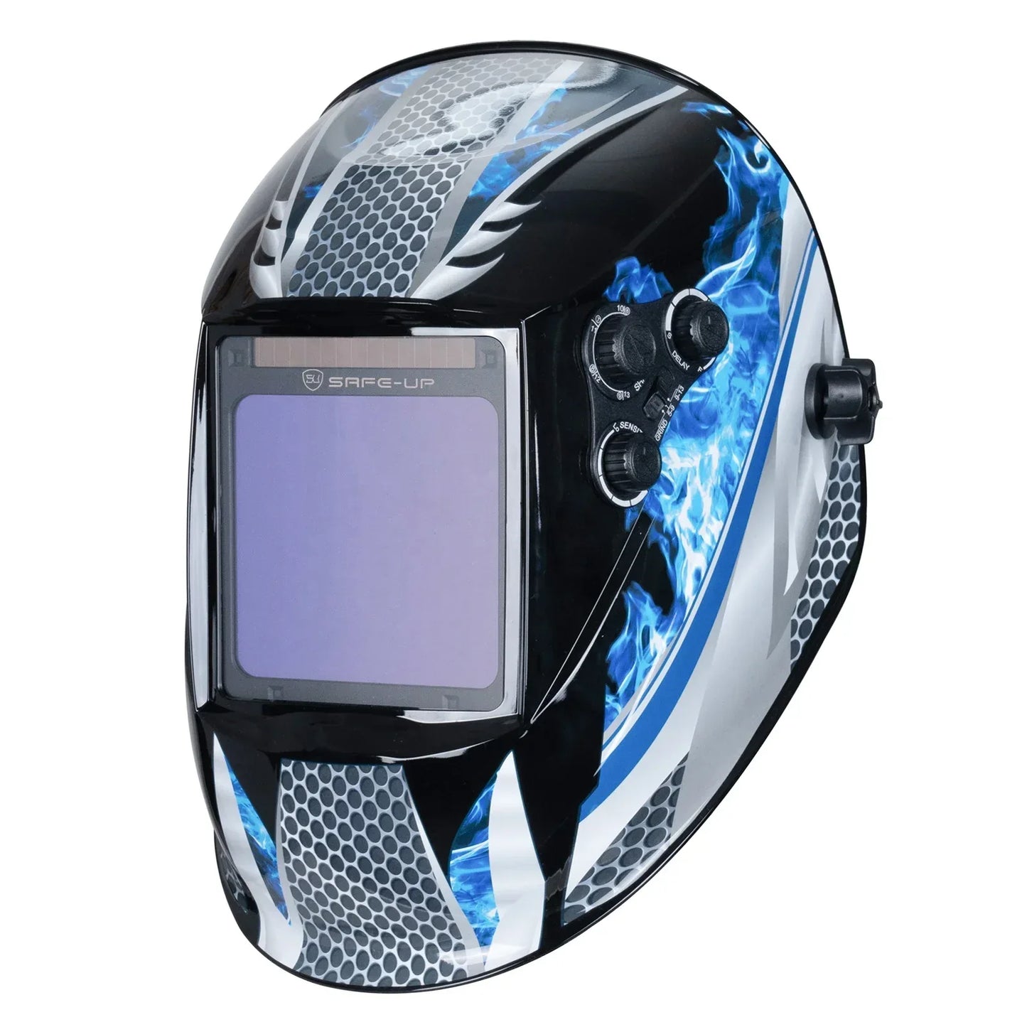 Welding Mask 1/1/1/1 Auto Darkening Welding Helmet 100x97mm Large View TRUE Color 4 Sensors for MIG MAG MMA Welder Machine - 1Tecbuy