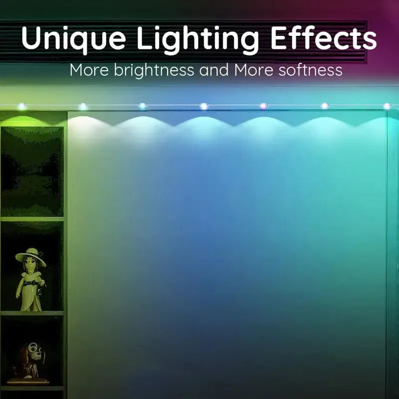 Permanent Outdoor Lights Smart RGBIC Outdoor Light Wireless APP Control Alexa Google Waterproof for Halloween Christmas Decor