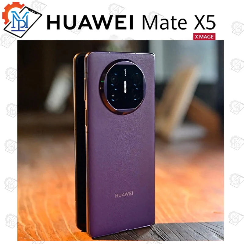 Original Huawei Mate X5 Folded Screen 5G Mobile Phone 7.85" Kunlun Glass Screen HarmonyOS 4.0 Kirin 9000S Octa Core Smartphone