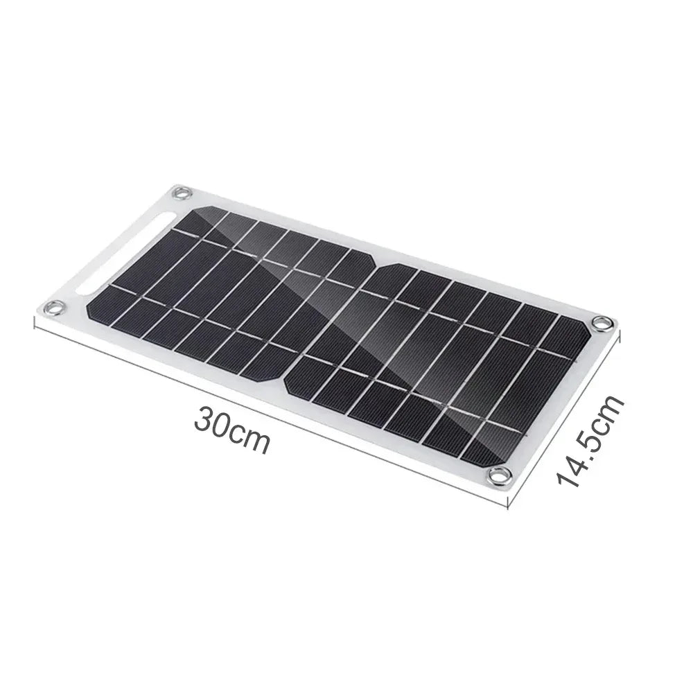 35W Sunpower Portable Solar Panel 5V Solar Plate WithUSB Safe Stabilize Charger ForPower Bank Phone Outdoor Camping Home RV Gift - 1Tecbuy