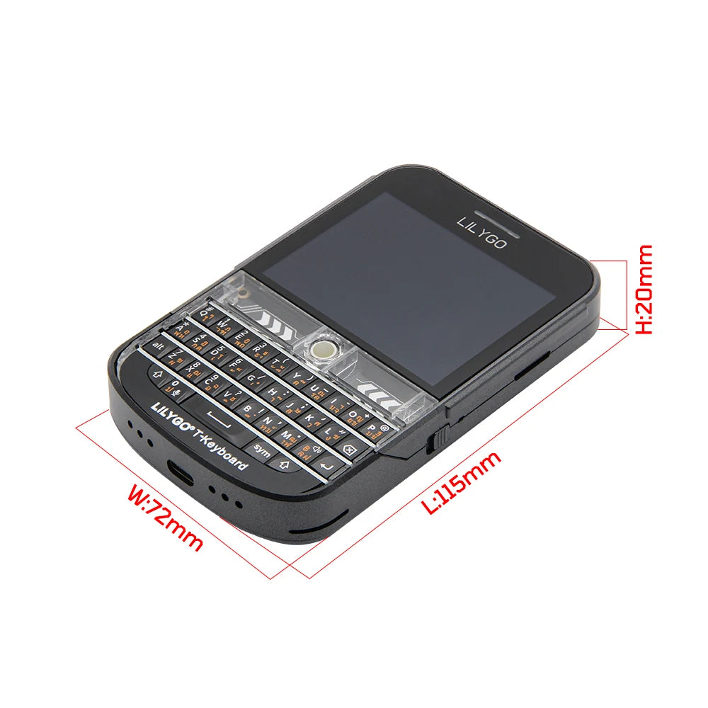 LILYGO® T-Deck Plus ESP32-S3 LoRa Development Board LoRaWAN Low power consumption long distance communication Wireless Module