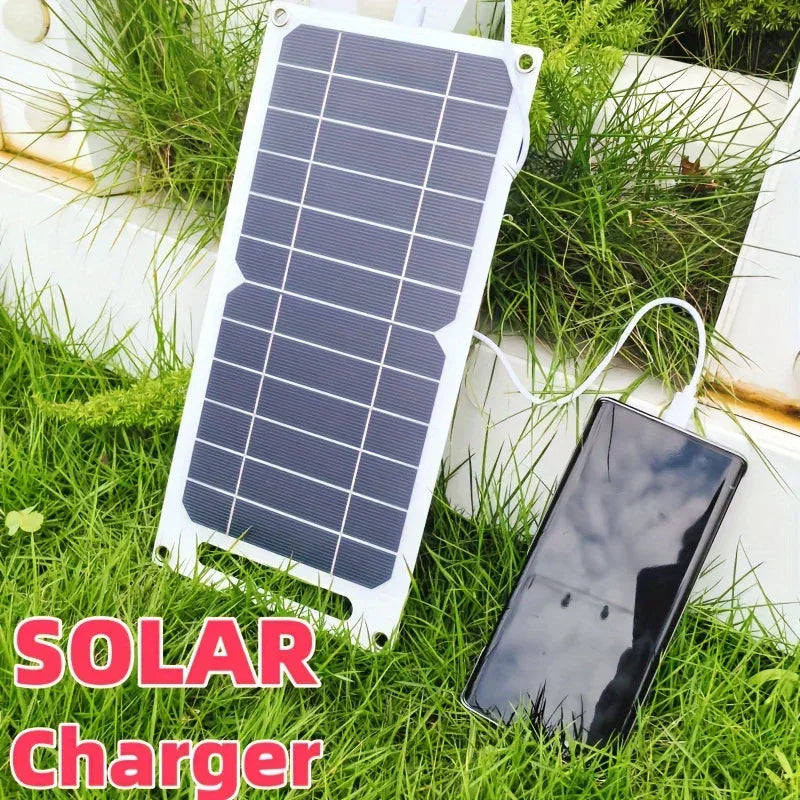 35W Sunpower Portable Solar Panel 5V Solar Plate WithUSB Safe Stabilize Charger ForPower Bank Phone Outdoor Camping Home RV Gift - 1Tecbuy