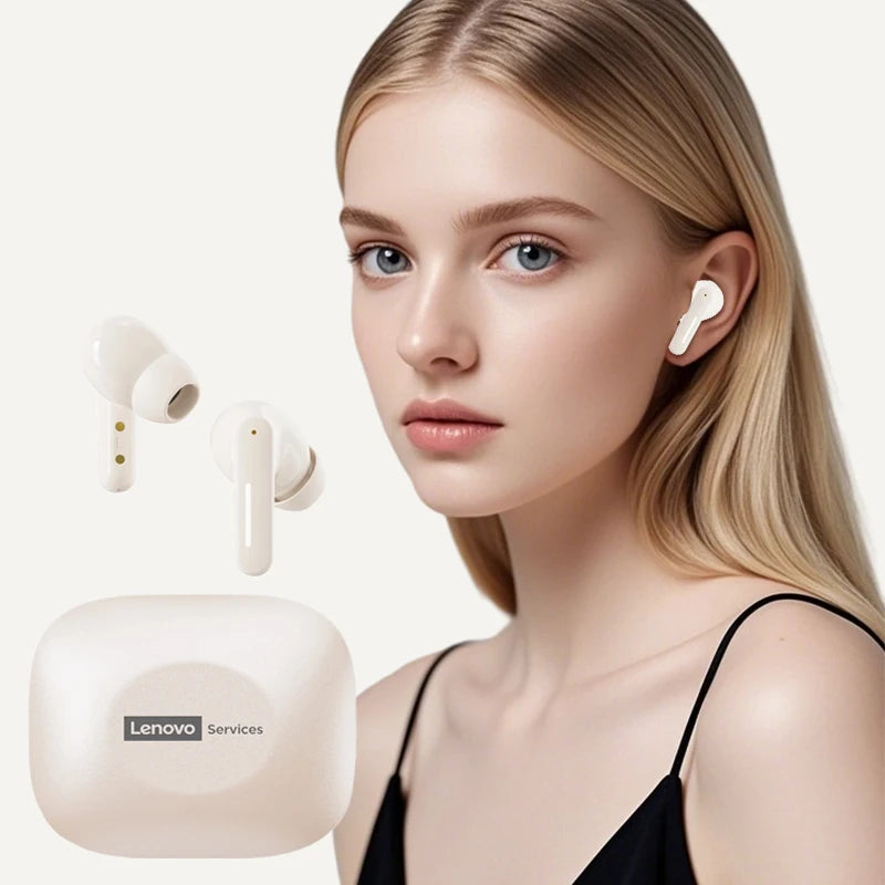 New Lenovo LE209 Wireless Upgrade Bluetooth 6.0 Earphone Noise Canceling Sport Headphones 30H Long Battery Life Headset With Mic