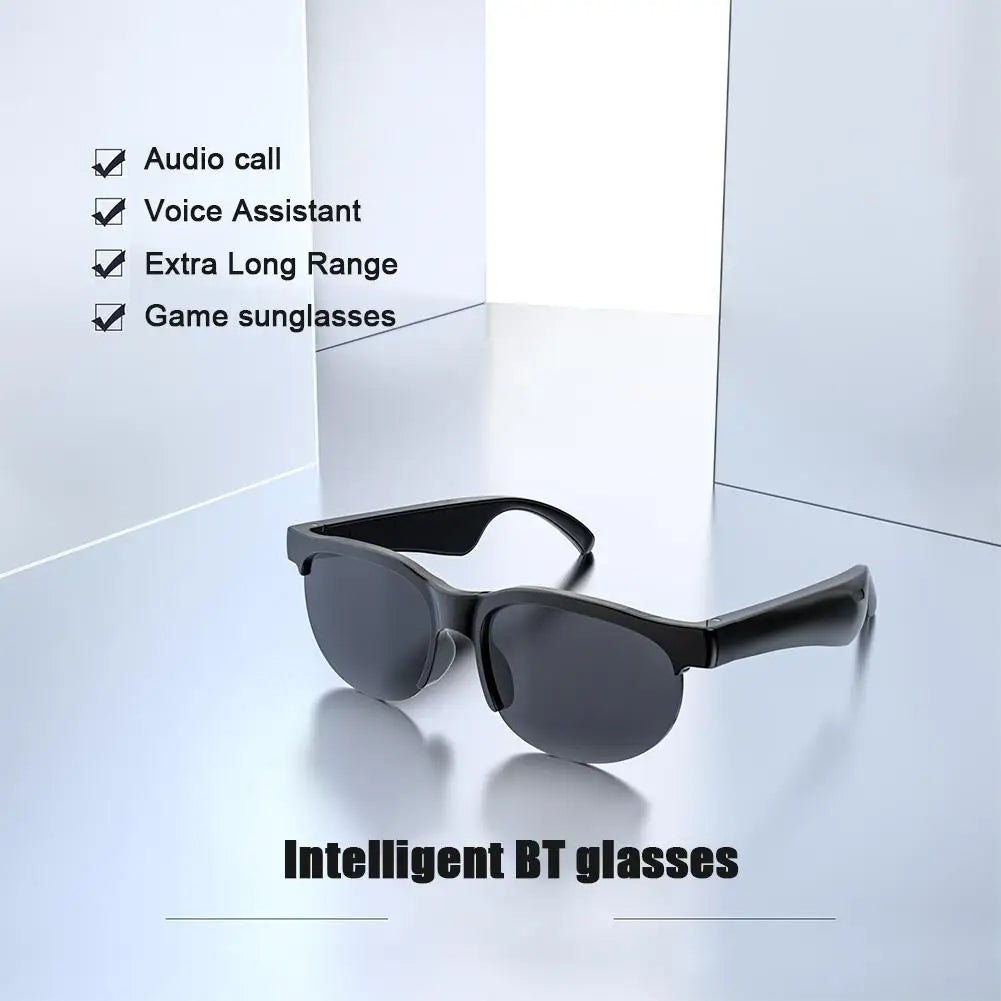 Smart Glasses Bluetooth V5.3 Connection Support Voice Glasses Listen Smart Calls Open Style Ear Mic And Control ＆ U1J7