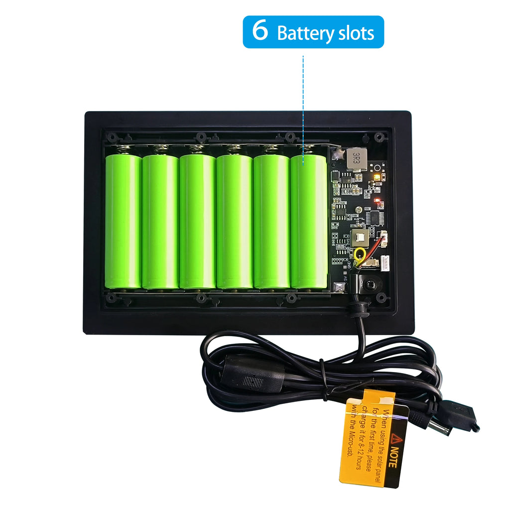 4W Solar Panel Waterproof Micro Output 12V Solar Cells Charge Install 18650 Battery Outdoor For Hunting Camera 4G WIFI RAK LoRa