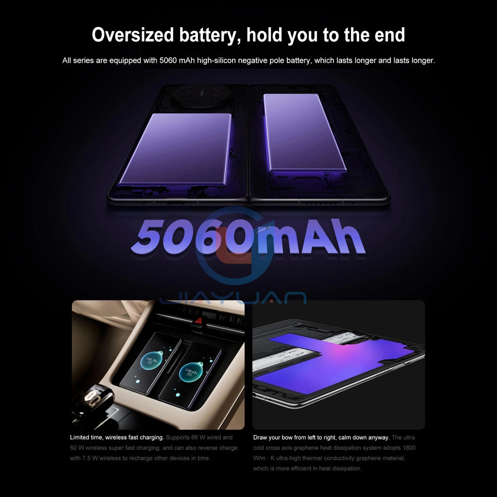 Original Huawei Mate X5 Folded Screen 5G Foldable Phone 7.85 Inches Kunlun Glass Screen HarmonyOS 4.0 Kirin 9000S NFC Smartphone