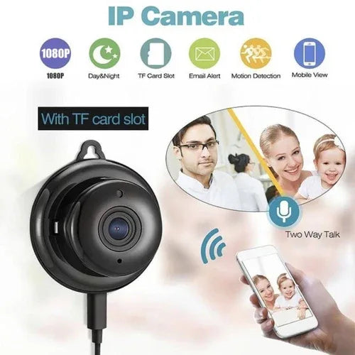 HD 1080P Mini WIFI Hidden Wireless IP Camera - 1Tecbuy