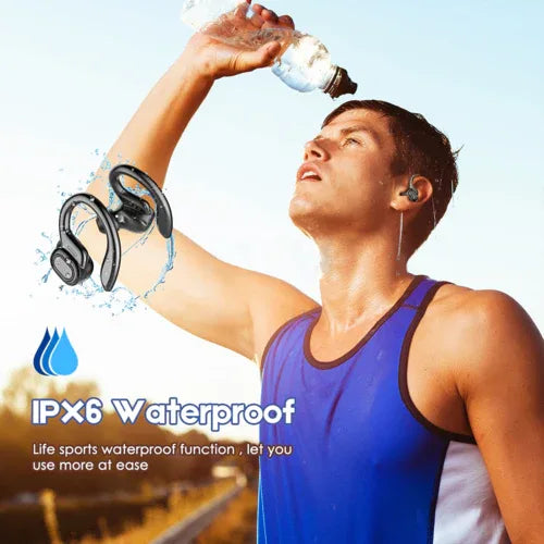 LED Display TWS Sport Bluetooth V5.0 Headset For Iphone Huawei - 1Tecbuy