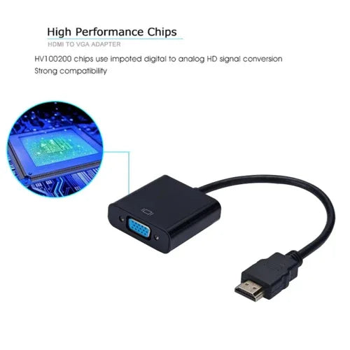 1080P HDMI-compatible to VGA Adapter For Xbox PS4 PC - 1Tecbuy