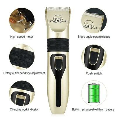 Pet Hair Clipper Set - 1Tecbuy